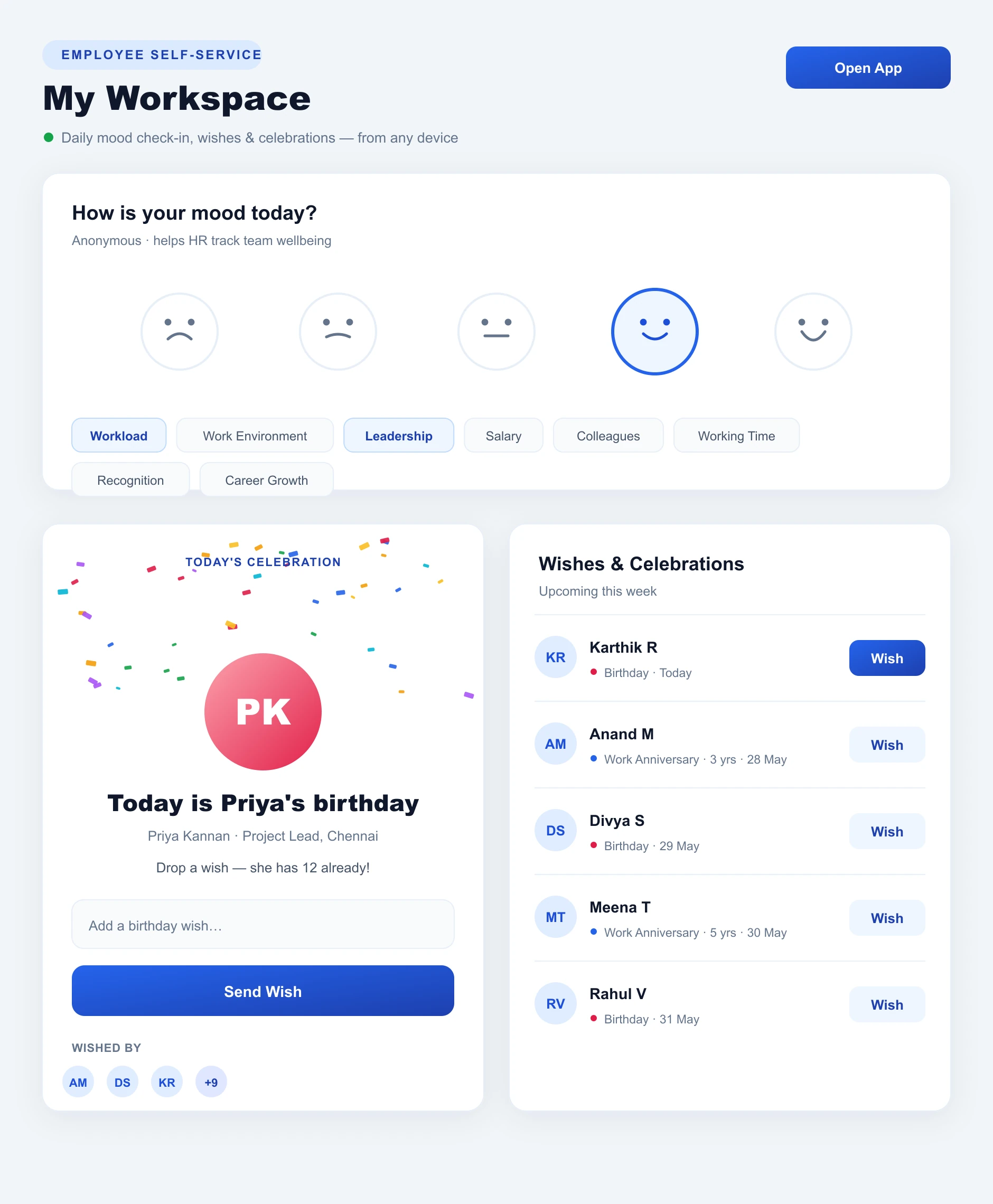 Employee Self-Service Portal