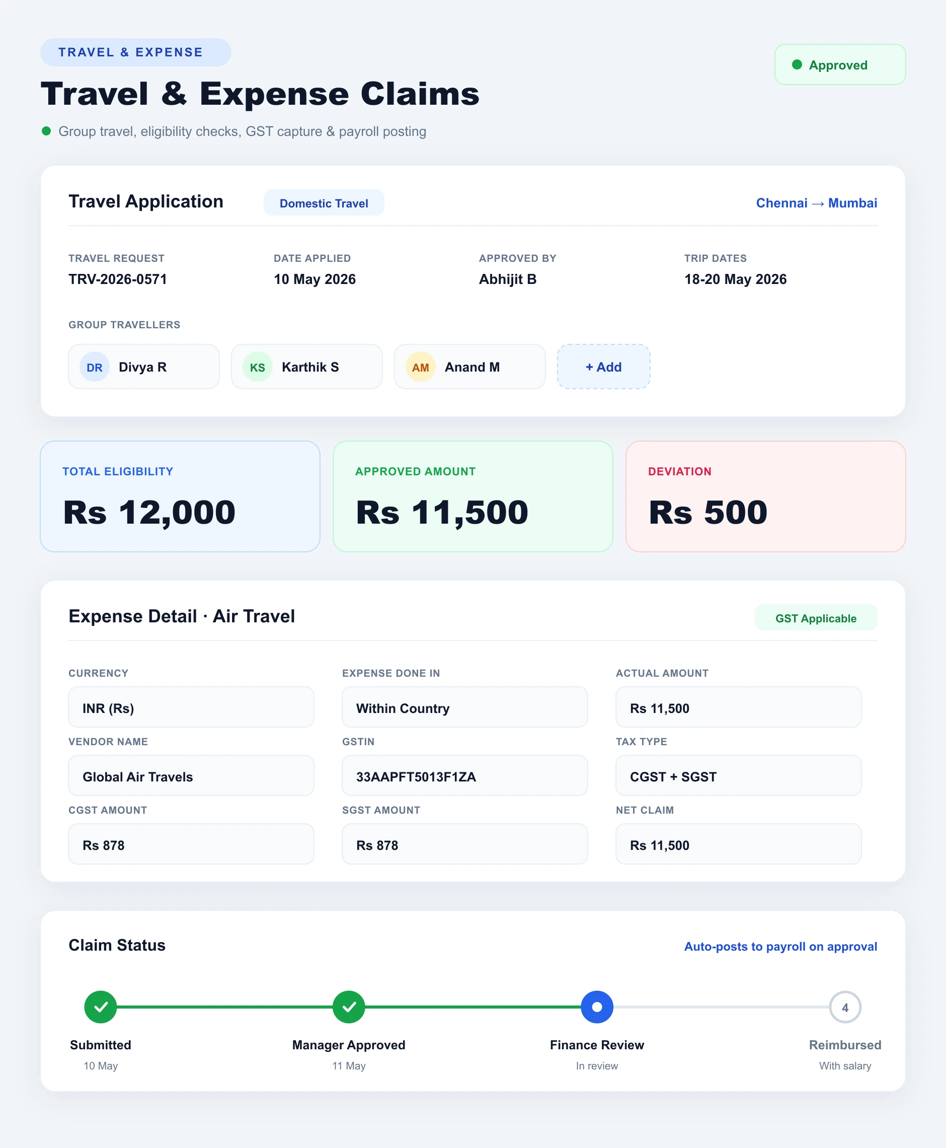 Travel & Expense Management